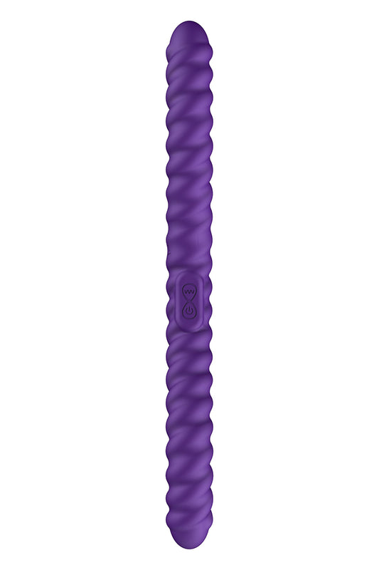 Double dong vibrant et flexible texturé She E-O
