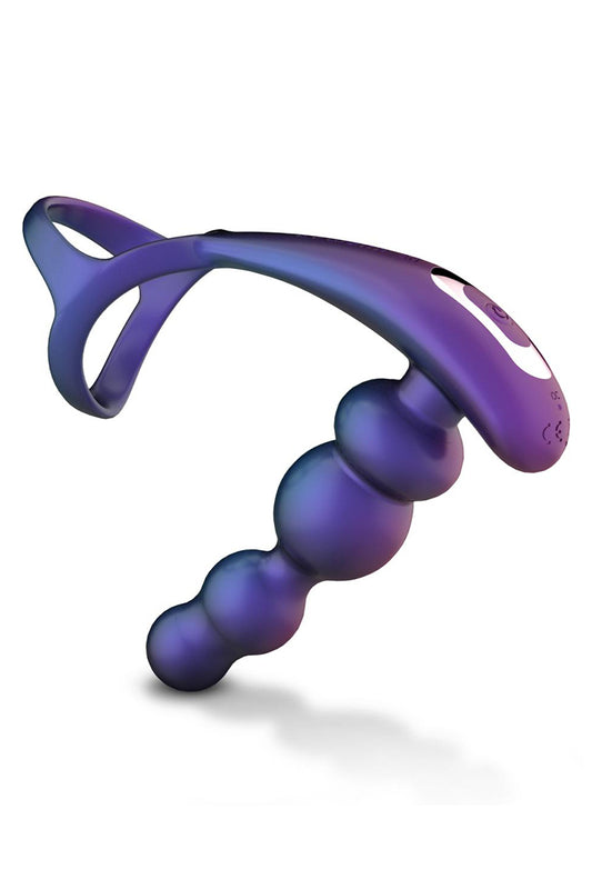 Stimulateur prostatique avec cockring Stellar Force Hueman