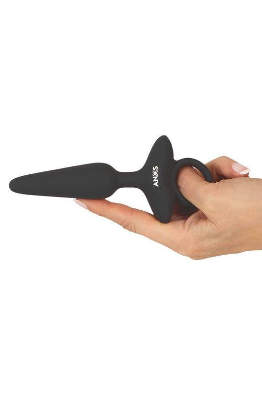 Plug anal vibrant flexible lisse pour débuter Anos