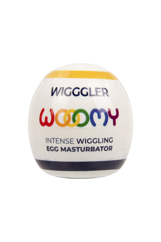 Masturbateur œuf texturé hyper extensible Wigggler Wooomy