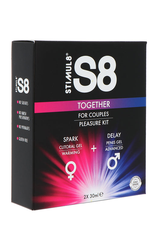 Coffret couple gel chauffant et gel retardant Together Kit Stimul 8