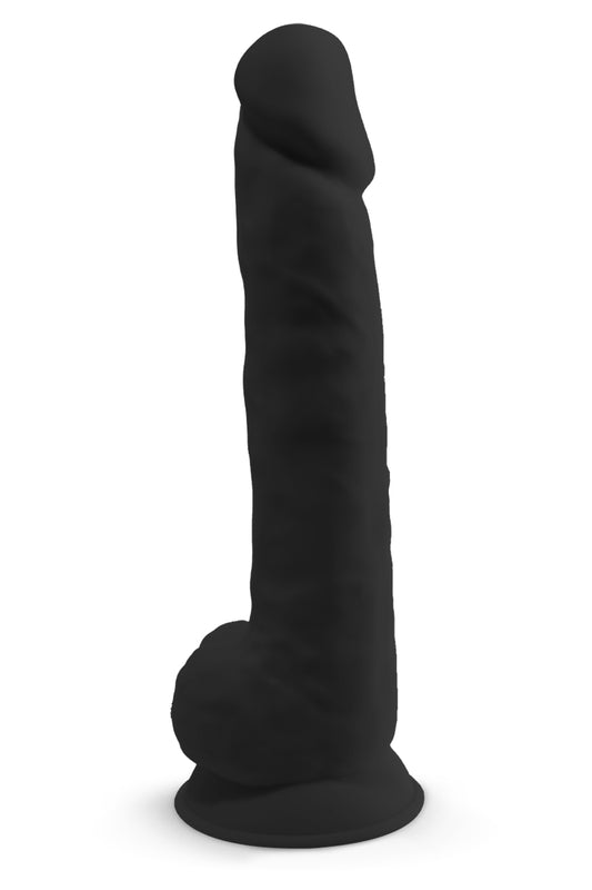 Gode réaliste XXL double densité Model 1 noir SilexD