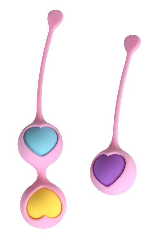 Boules de Kegel en silicone Love Pearls Wooomy