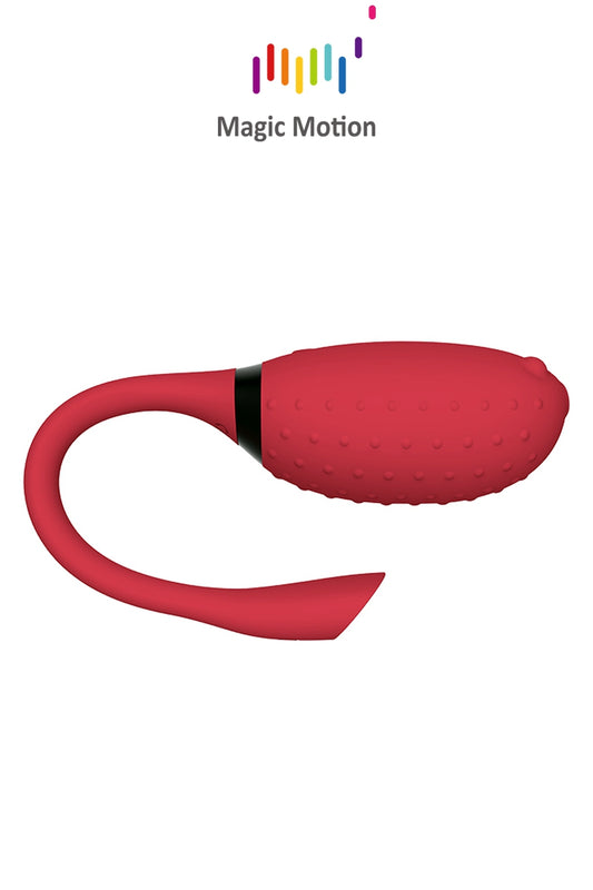Œuf vibrant connecté Magic Fugu rouge Magic Motion