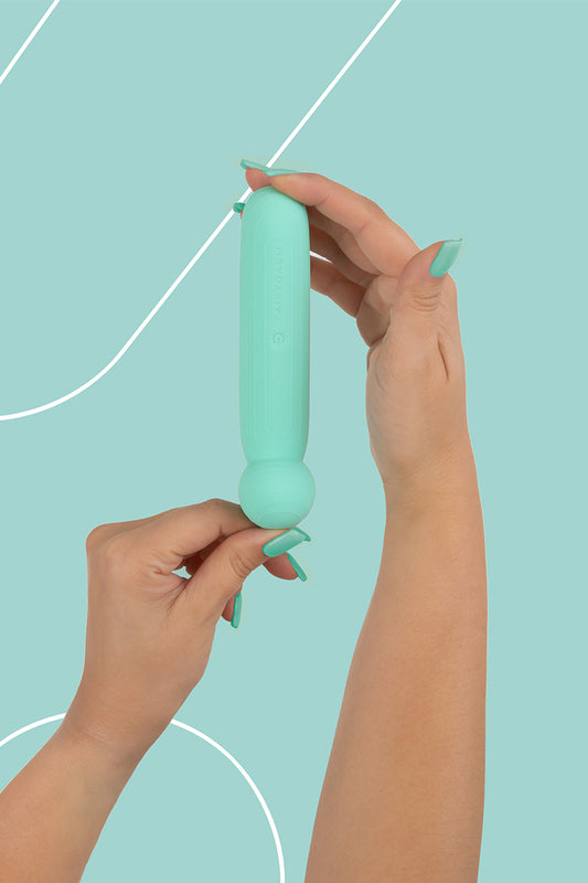 Vibromasseur point G rechargeable LustTree vert Fairygasm