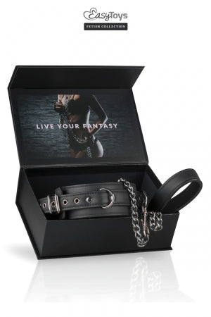 Collier fétichiste et laisse · Easytoys Fetish Collection · vue 4