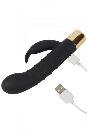 Vibro rabbit rechargeable Hawaï · Litolu · vue 4