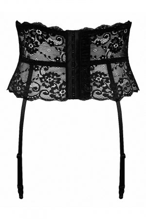 Ceinture porte-jarretelles noir Cottelli Lingerie · Cotelli Lingerie · vue 4