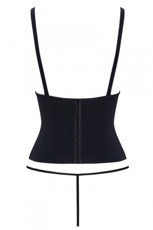 Ensemble corset seins nus noir Cottelli PARTY · Cotelli Lingerie · vue 4