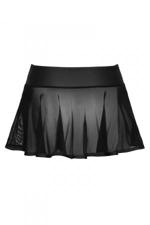 Mini-jupe noire transparente Cottelli PARTY · Cotelli Lingerie · vue 4