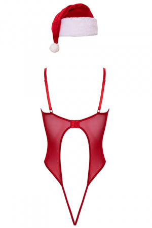 Ensemble body et bonnet de noel Cottelli Lingerie · Cotelli Lingerie · vue 3