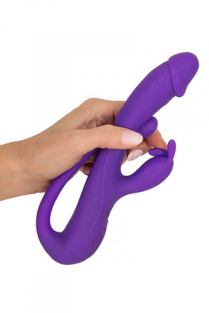 Vibro Rabbit avec tickler flexible · Sweet Smile · vue 4