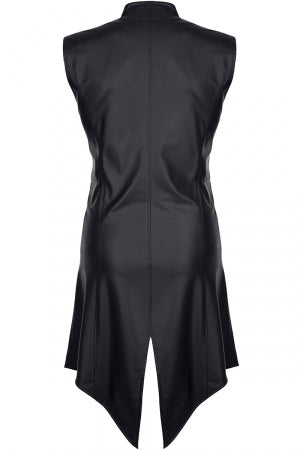 Veste longue sans manche wetlook Marco · Regnes · vue 4