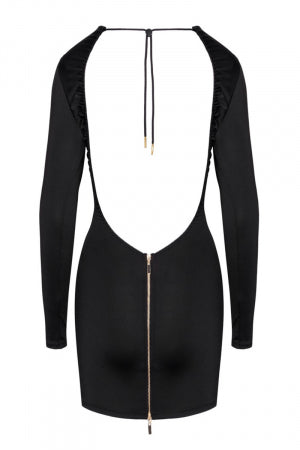 Mini robe noire Cottelli Party · Cotelli Lingerie · vue 4