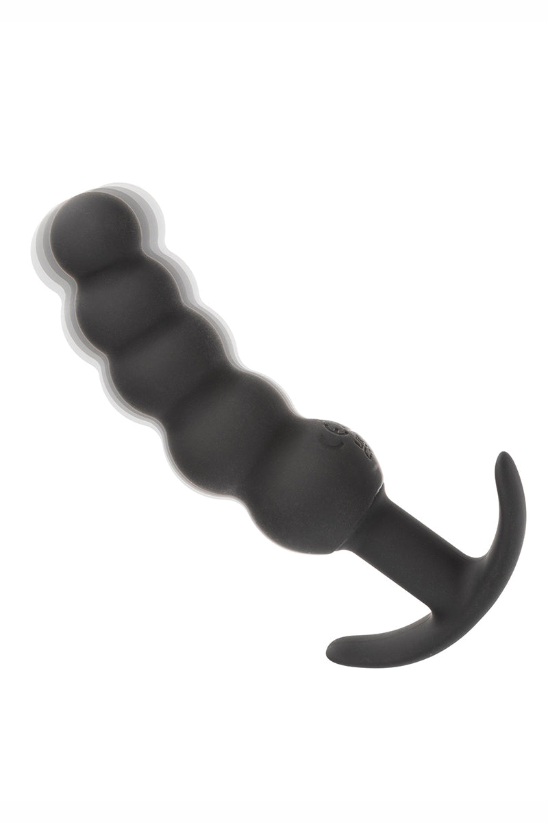 Plug anal vibrant courbé 5 perles Boundless X5 Calexotics