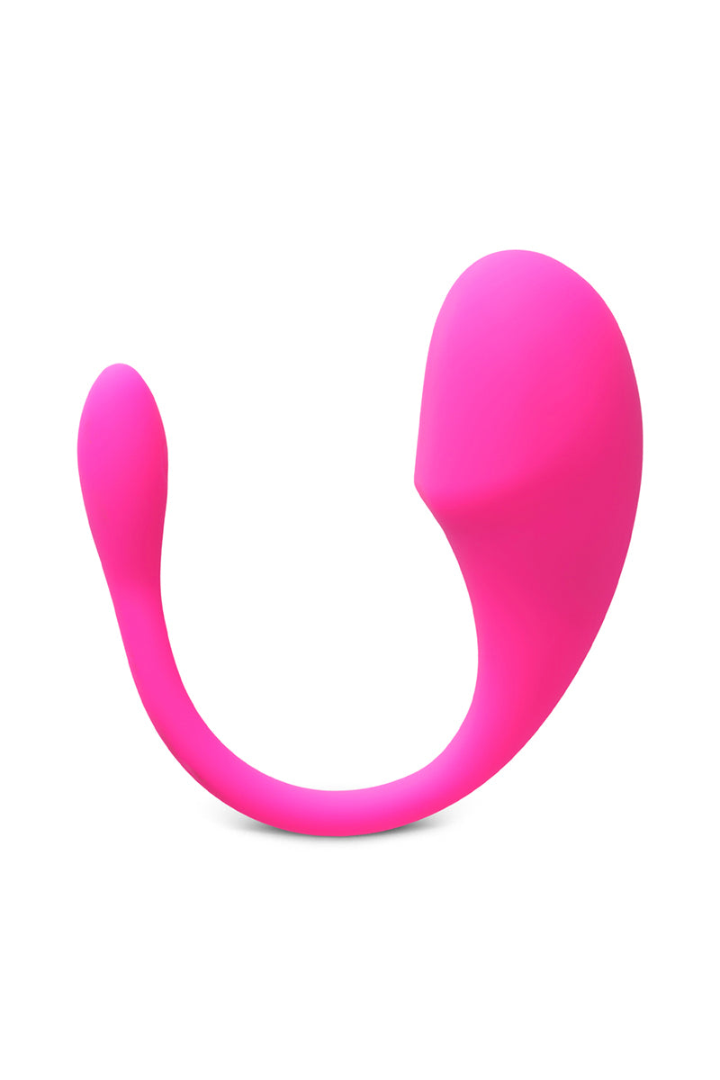 Œuf vibrant connecté rechargeable Luvegg magenta DIK