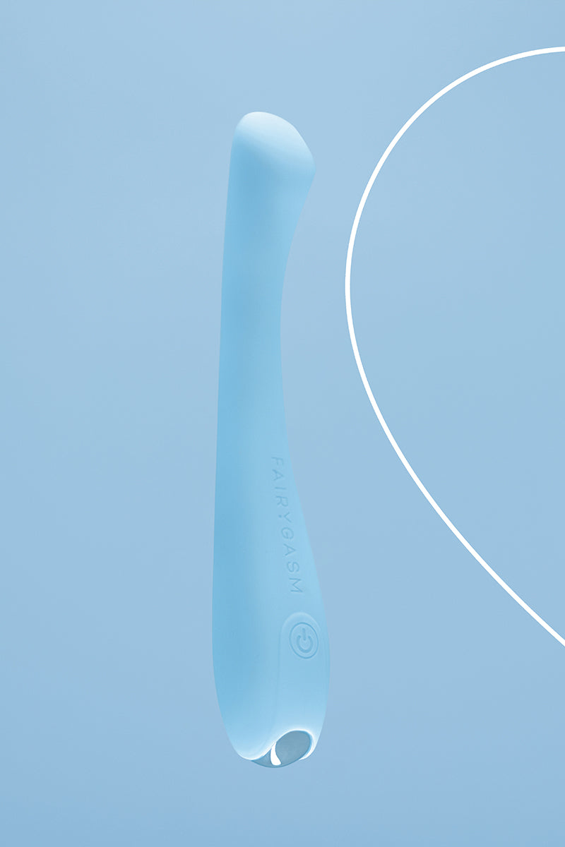 Vibromasseur point G incurvé MerryWand bleu Fairygasm