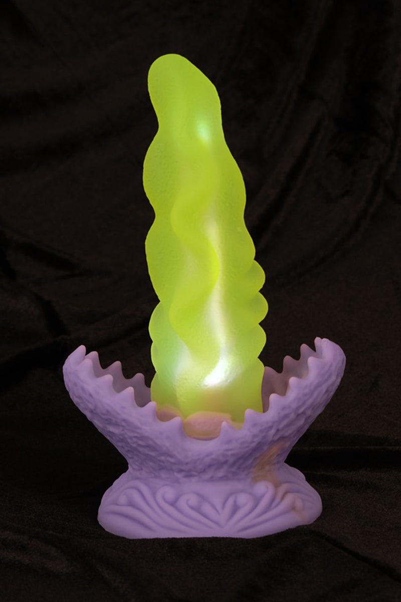 Gode lumineux LED à ventouse Passionate Plant Beasty Cocks