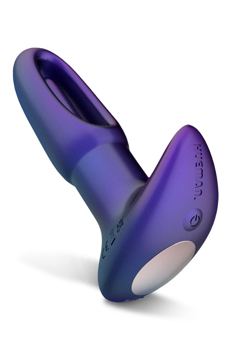 Plug anal à vibrations et tapotements Voyager Hueman