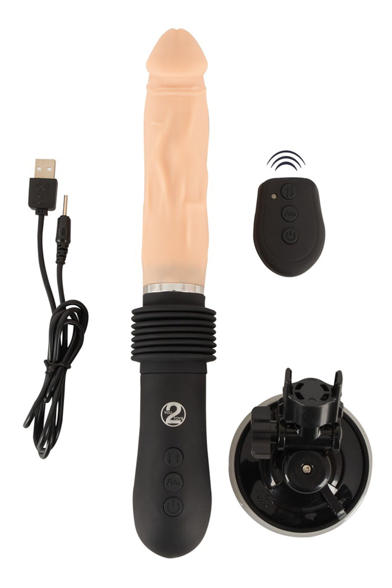 Machine va-et-vient télécommandée sur ventouse You2Toys