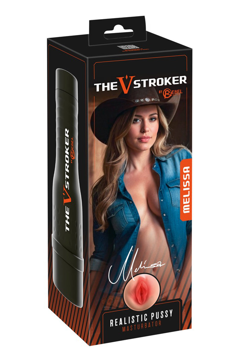 Masturbateur réaliste vagin V-Stroker Melissa Rebel