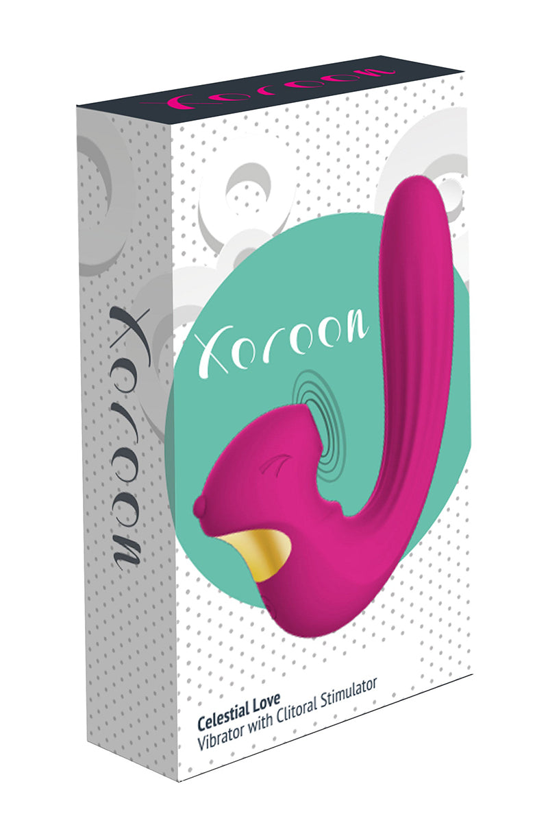 Stimulateur clitoridien en U Celestial Love Vibe Xocoon