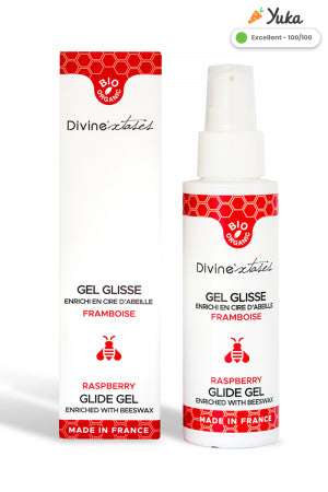 Lubrifiant Bio Framboise 100ml · Divinextases