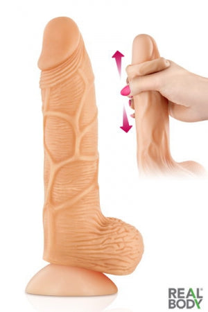 Gode ultra-réaliste 21 cm Real Brad · Real Body