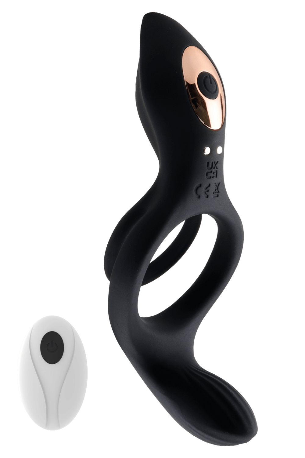 TITAN Cockring Vibrant Télécommandé · Coeur Ardent