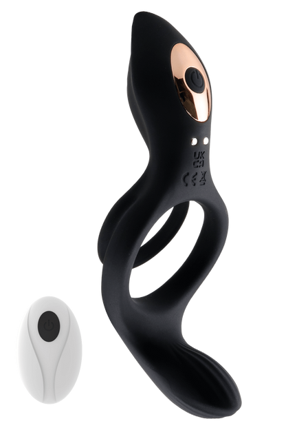 TITAN Cockring Vibrant Télécommandé · Coeur Ardent