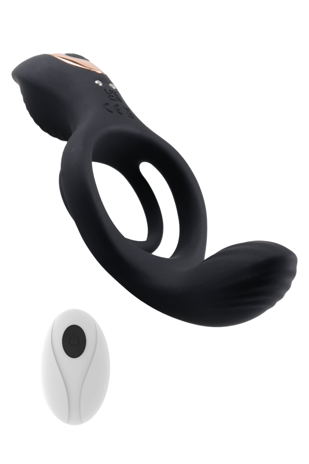 TITAN Cockring Vibrant Télécommandé · Coeur Ardent · vue 3