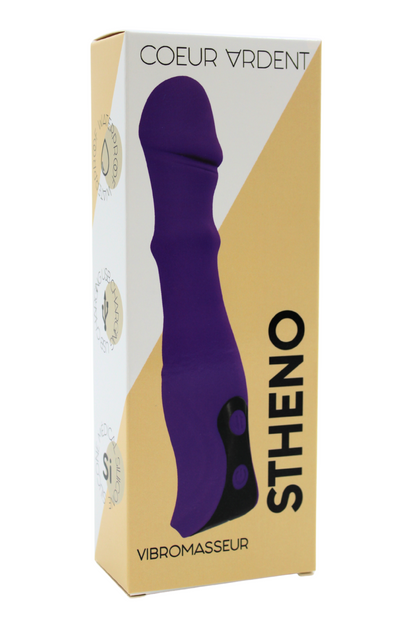 Vibromasseur STHENO Haute Précision avec Rotation · Coeur Ardent · vue 2
