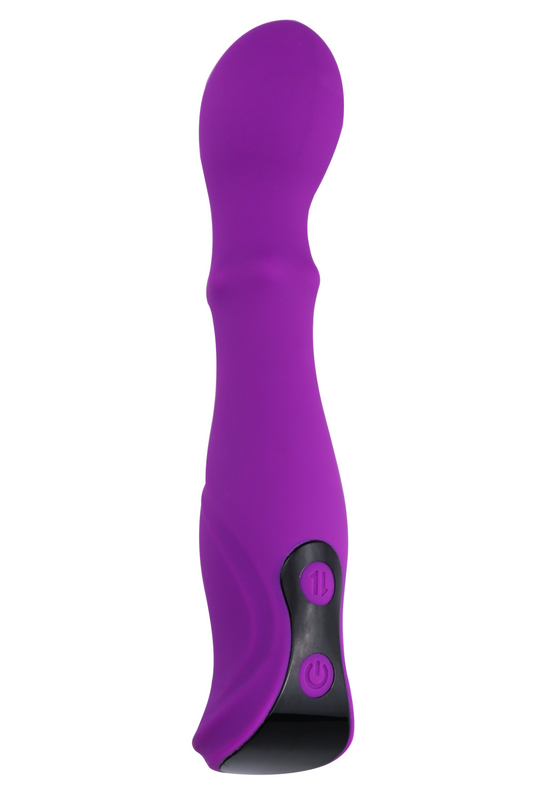 Vibromasseur NYMPHE Haute Précision à Double Action · Coeur Ardent