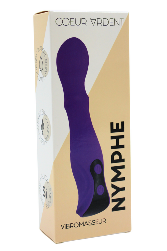 Vibromasseur NYMPHE Haute Précision à Double Action · Coeur Ardent · vue 2