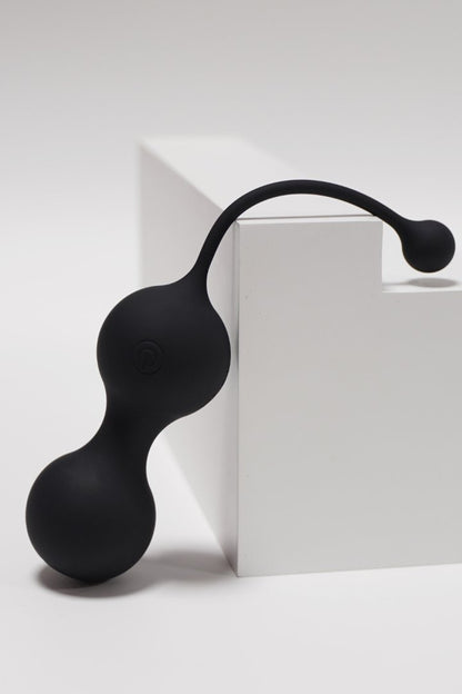 MINA Noir, Boules de Geisha en silicone médical USB avec télécommande · Coeur Ardent · vue 3