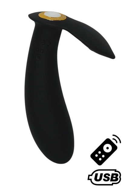ERNEST, Mini vibromasseur avec stimulateur clitoridien USB, avec télécommande · Coeur Ardent · vue 3