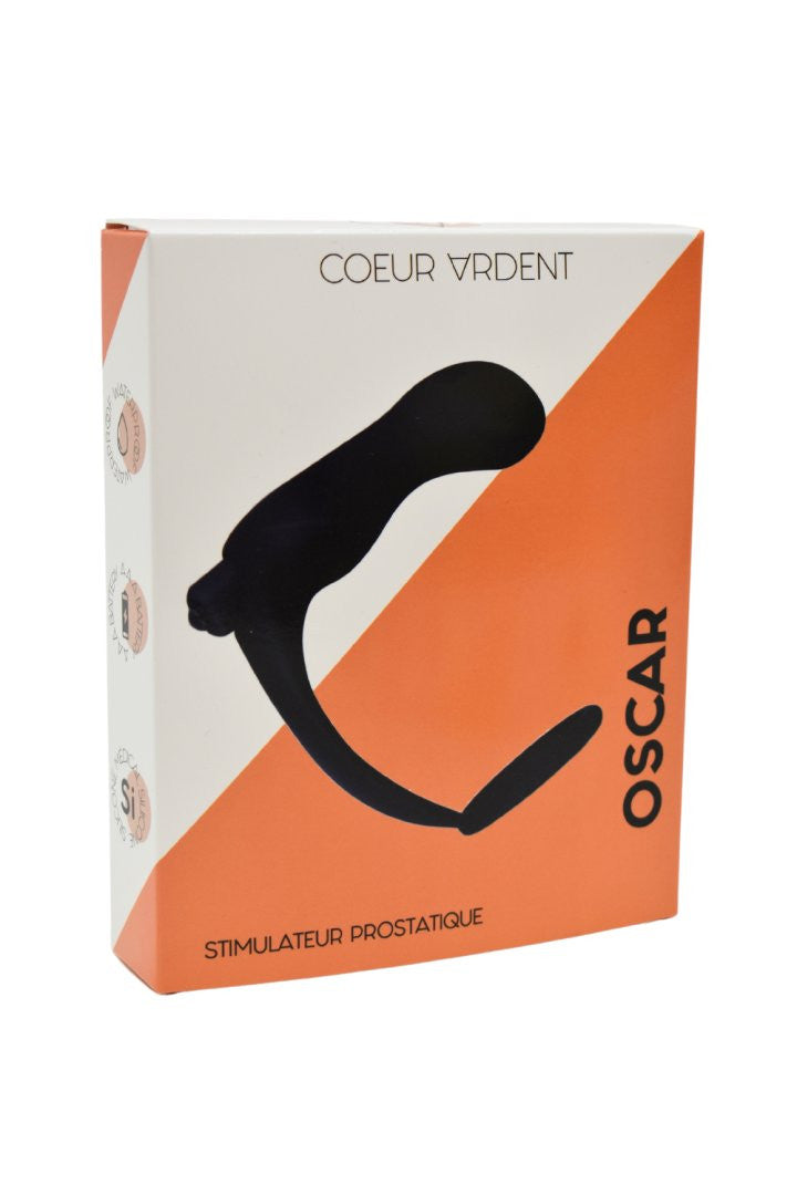 OSCAR, Stimulateur de prostate vibrant avec 10 modes de vibration · Coeur Ardent · vue 2