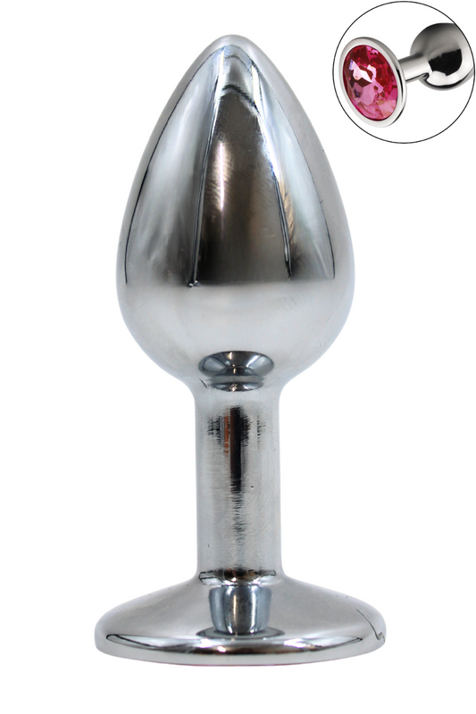 Plug bijou en aluminium bijou rose Small HELIRA · Coeur Ardent