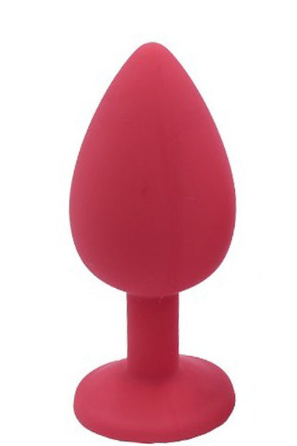 Plug rouge bijou cristal Medium CHERRY · Coeur Ardent · vue 4