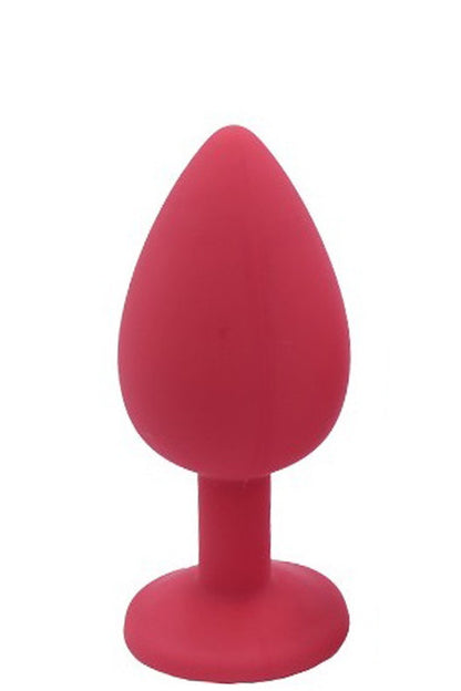 Plug rouge bijou cristal Small CHERRY · Coeur Ardent · vue 4