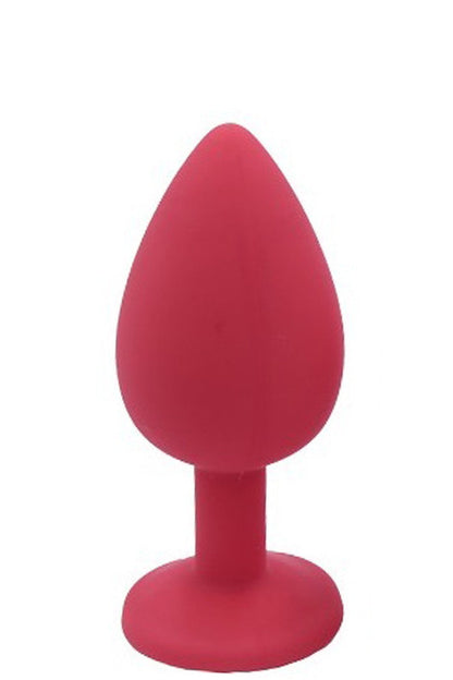 Plug rouge bijou cristal Small CHERRY · Coeur Ardent · vue 4