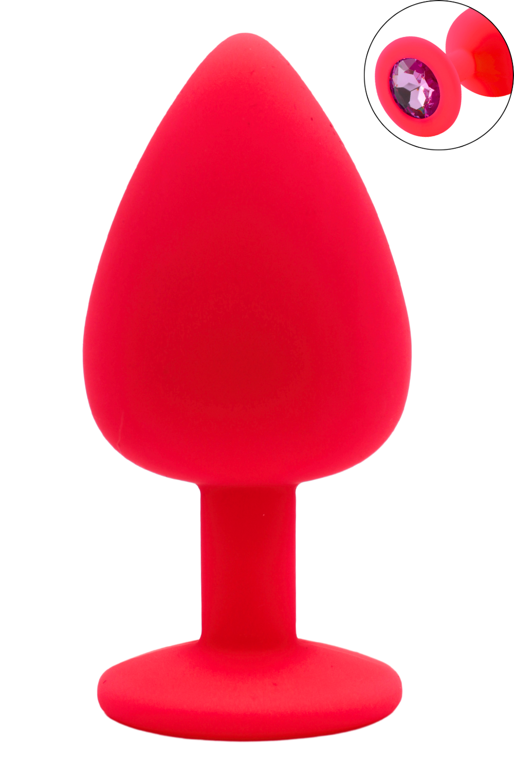 Plug bijou rose Large PINKY · Coeur Ardent