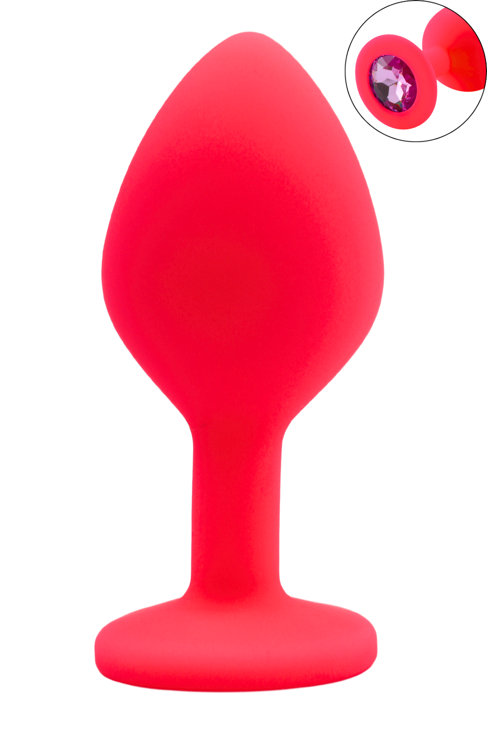 Plug bijou rose Medium PINKY · Coeur Ardent
