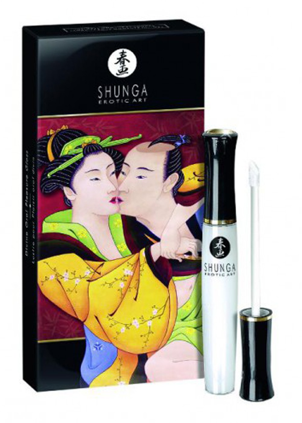 Gloss stimulant plaisir oral Divin Vin pétillant et fraise Shunga