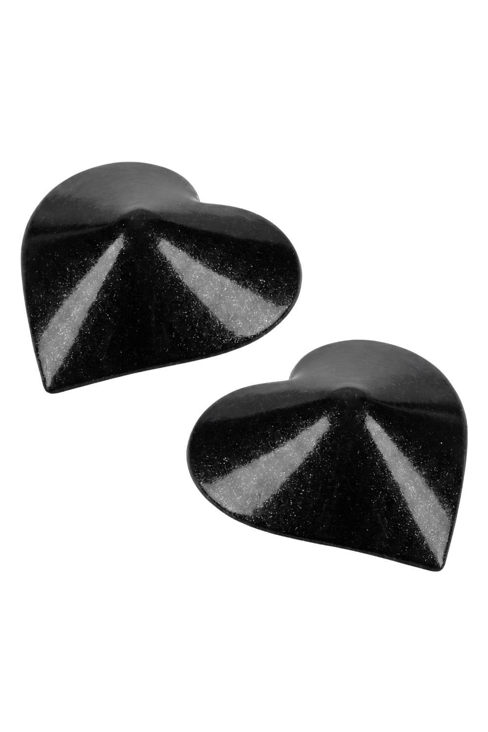 Nipple Métal noir Cache tétons cœur · Be Lily Accessories