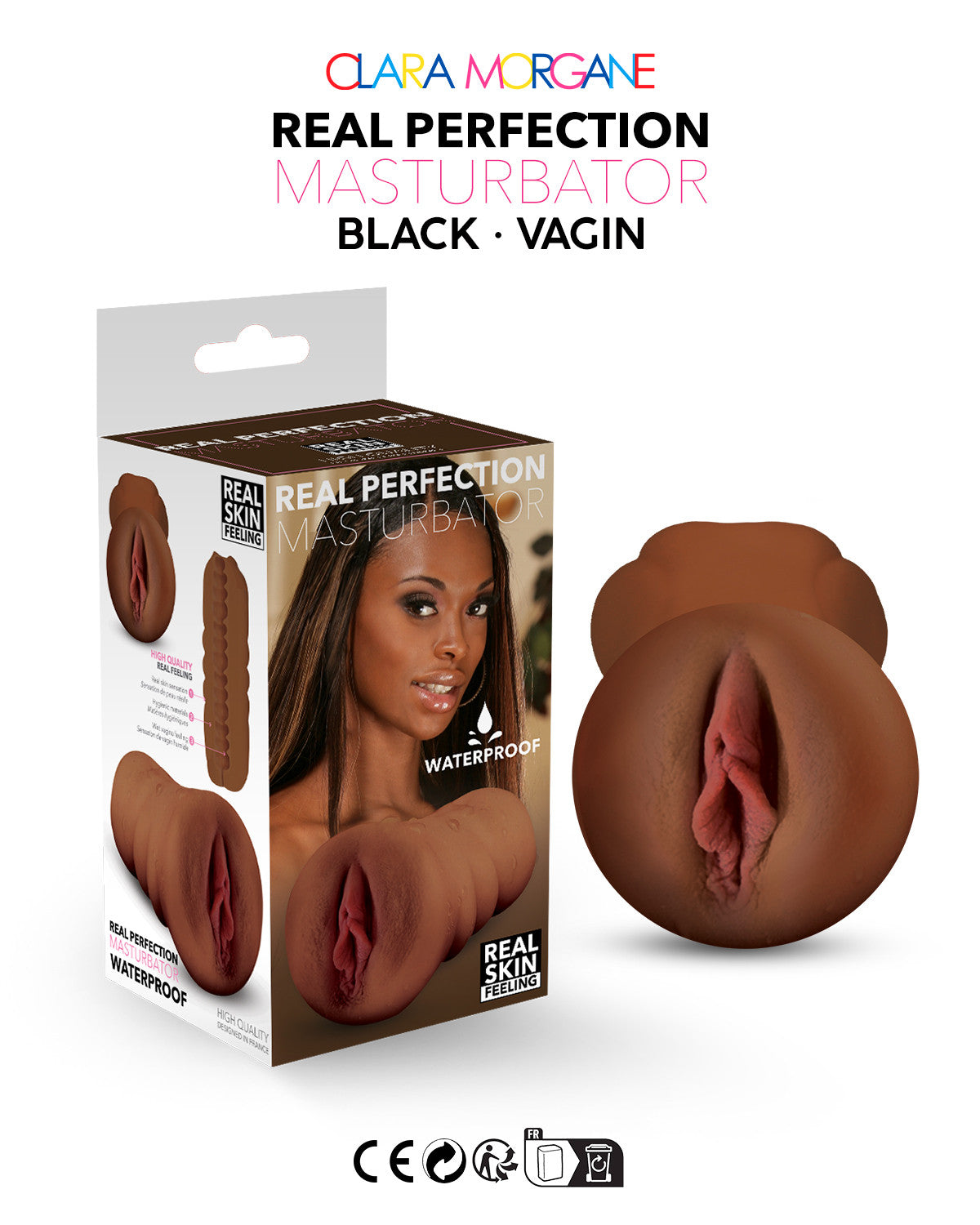 Real perfection masturbateur Vagin Black · Clara Morgane