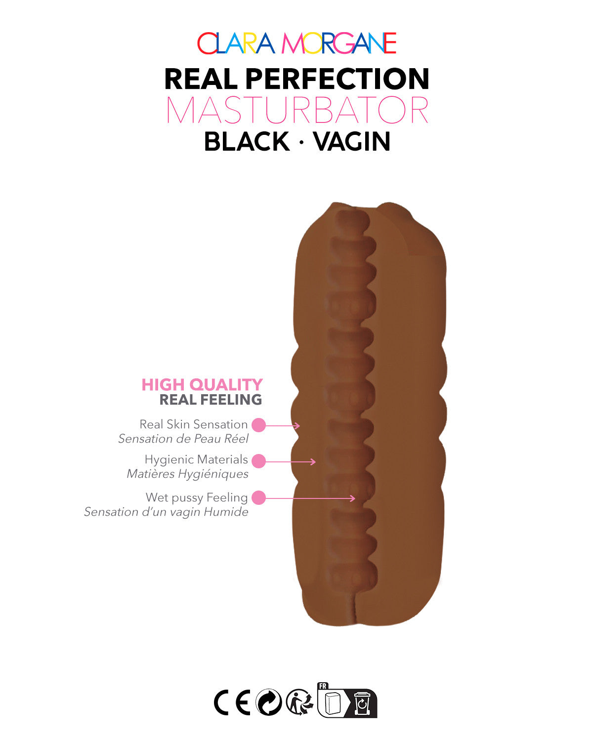 Real perfection masturbateur Vagin Black · Clara Morgane · vue 5