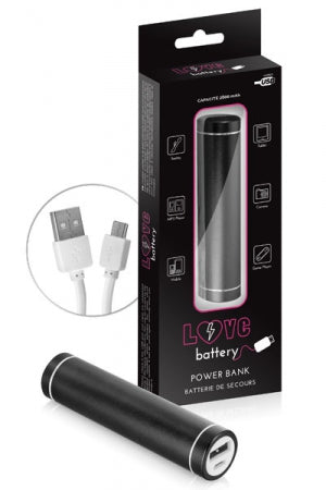 Batterie de secours USB 2600 mAh Love Battery