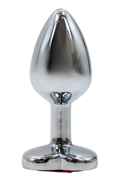 Plug bijou coeur en aluminium bijou rouge Small LOVELY · Coeur Ardent · vue 5