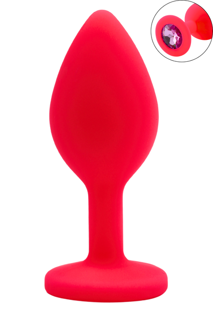 Plug bijou rose Small PINKY · Coeur Ardent